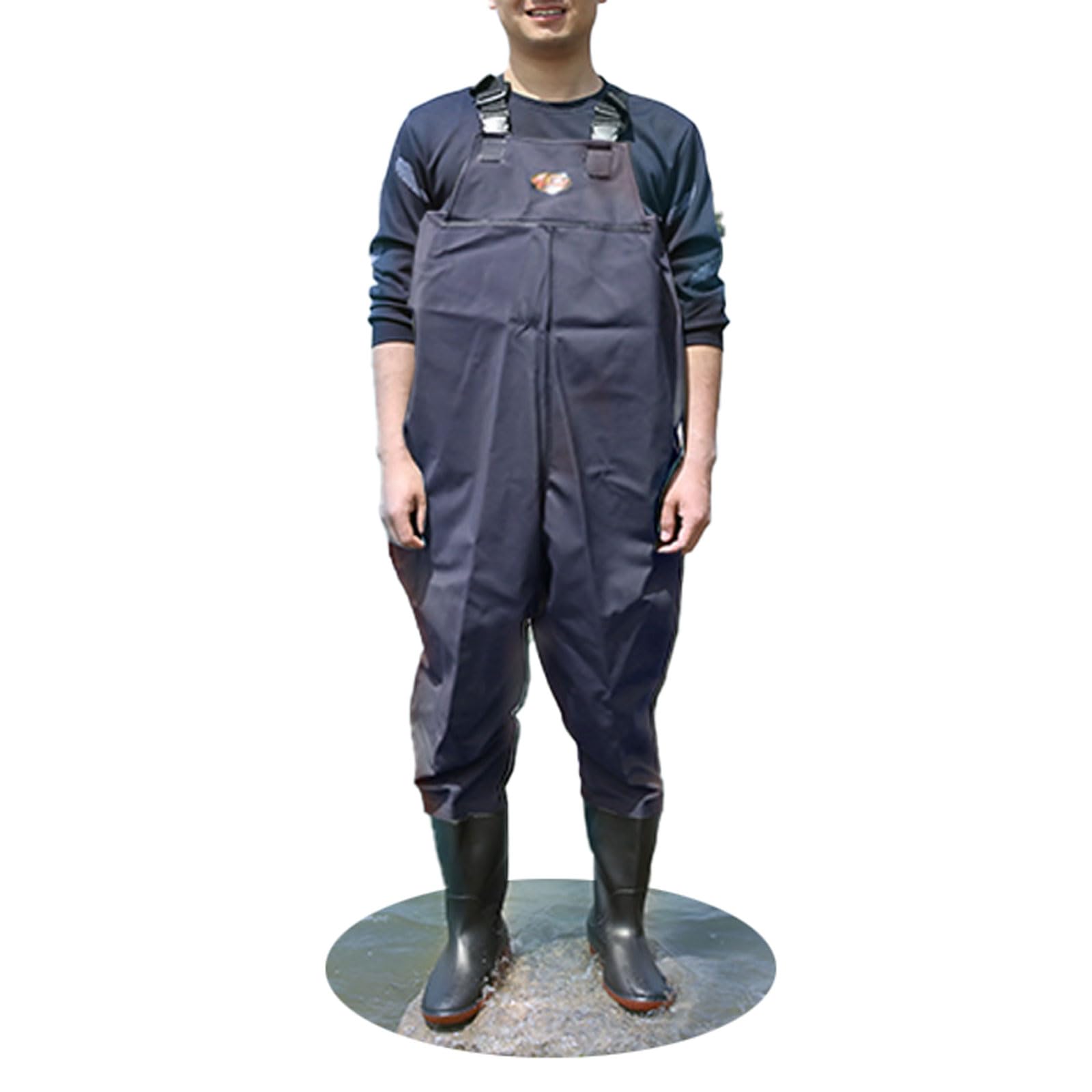 Trampolieri per Torace Unisex,Waders con Stivali,Pantaloni Da Pesca Con tasca,traspirante,uomo e donna,impermeabile,per Caccia,Pesca Sportiva,Giardinaggio,Pescatore,Sport all'Aria Aperta