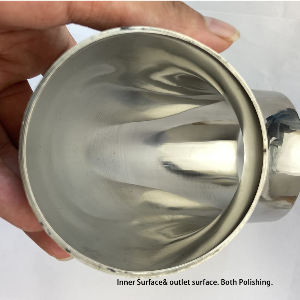 Curva Da 80mm Gomito MF Con Ispezione A Tappo Da In Acciaio Inox AISI 304 - Foto 10