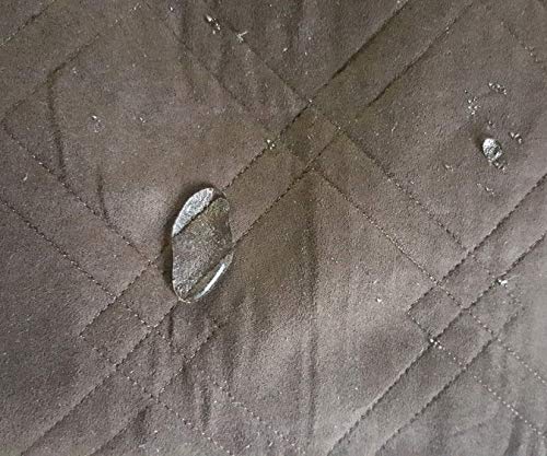 Octorose Waterproof Micro Suede New And Improved Anti-Slip Grip Sofa And Couch Protector, Sectional Sofa Cover, Removable And Adjustable Strap Under The Sofa Cushion (Peat, 35X62) #TOP2