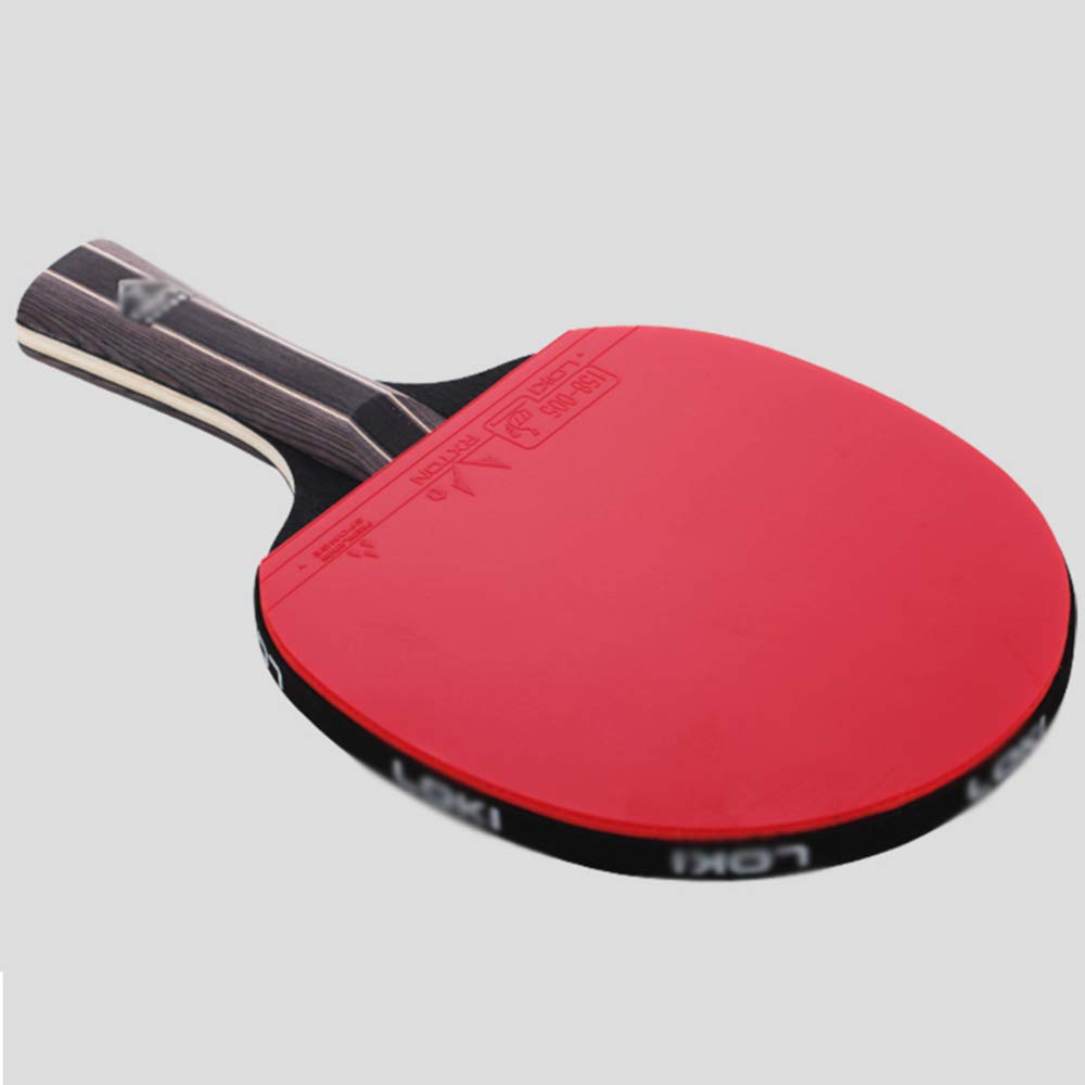 Tischtennisschläger-Set, 5-Sterne-Profi-Ping-Pong-Schläger, geeignet für Schulen, Familien, Sportvereine/Doppelschläger/Kurzgriff