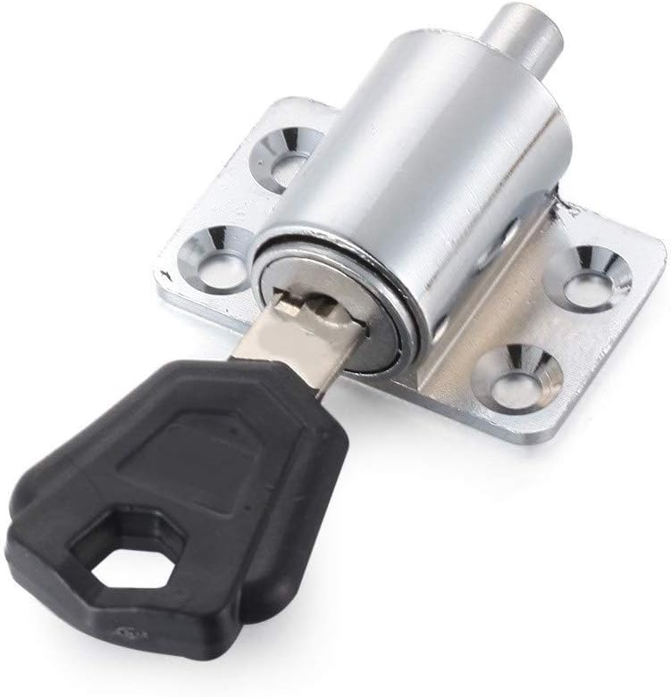 2X Anti Theft Cam Lock Bolt Latch for Aluminium Alloy Sliding Window Door
