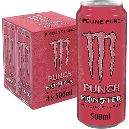Monster Pipeline Punch Energy Drink 4 x 500 ml