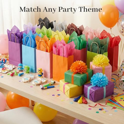 Image of Koogel Tissue Paper 320 Sheets, 14 X 10 inch 40 Colors for Gift Bags
