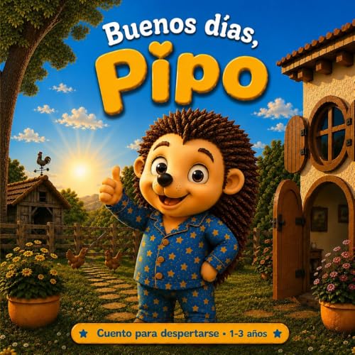 Buenos días, Pipo: Cuento ilustrado para niños de 1 a 3 años para crear hábitos de higiene y fomentar la autonomía en la rutina de la mañana. (Aprendemos con Pipo)