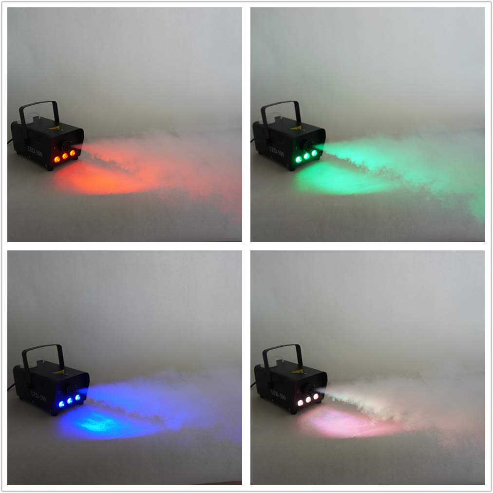 Sharelife ミニ LED500 スモーク Amazon.com: Sharelife 500W 2 in 1 Remote Control RGB LED
