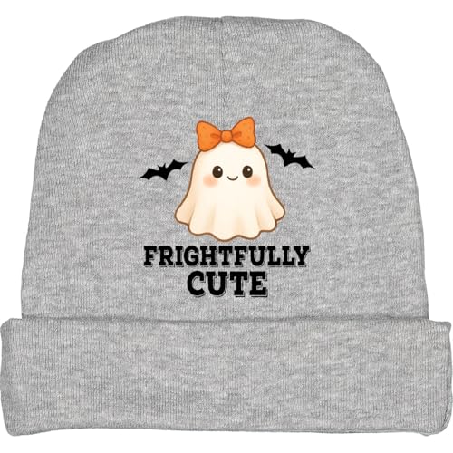 inktastic Halloween Ghost Frightfully Cute Baby Beanie Hat