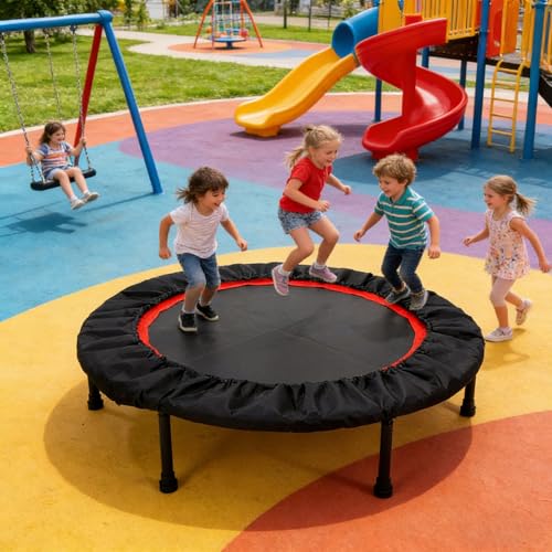 Cubierta de trampolín protectora e impermeable con almohadilla de seguridad 6