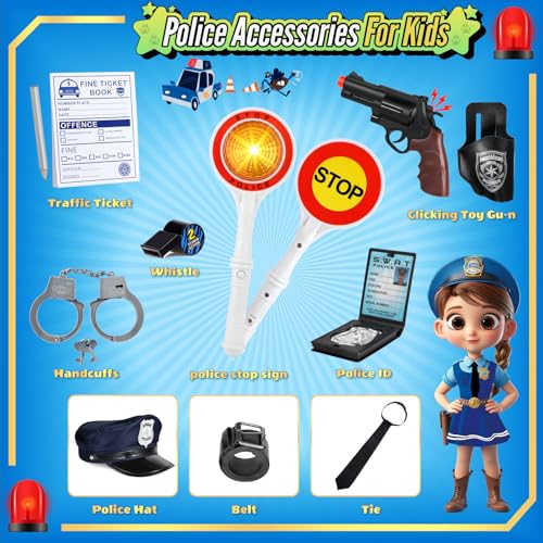 Yadiya Police Officer Costume For Kids thumb #2