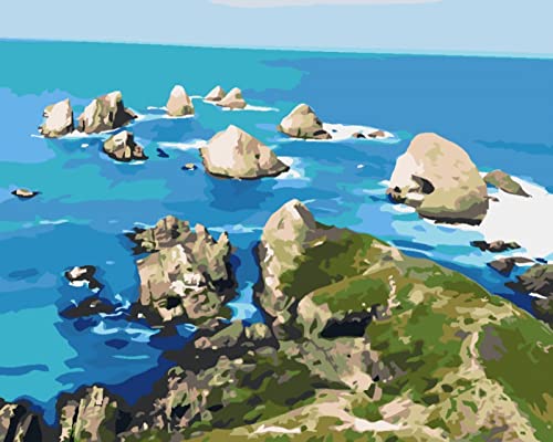 Peinture au diamant 5D île pour sublimer votre décoration de salon