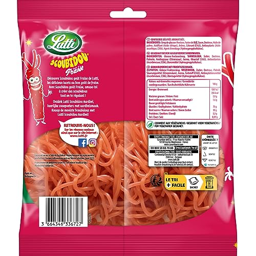 Bonbons Scoubidou Lutti MO3664346336727 – Mélange de 4 Goûts Fruités 200g - vue 5