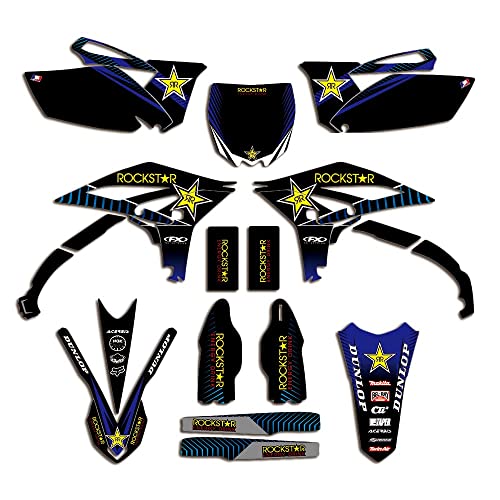 ENARUI Kit Déco Autocollant Stickers Compatible avec 250 YZF YZ250F 2010 2011 2012 2013