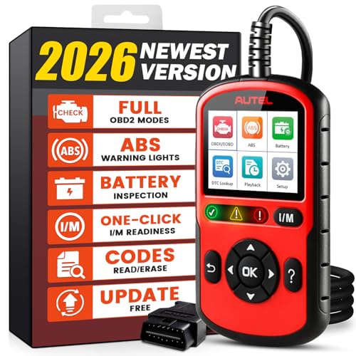 Autel OBD2 Scanner AutoLink AL549(Upgraded Ver. of AL519)Code Reader with AutoVin, Read/Erase DTCs for ABS, Universal Car Battery Test,OBDII Scan with Live Data,Check Engine Fault OBD2 Diagnostic Tool