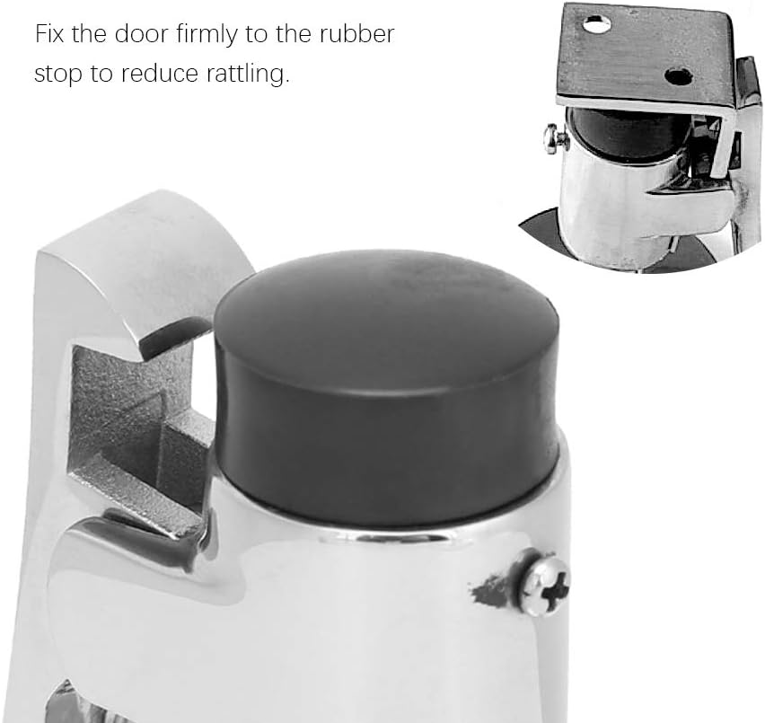 Door Stop & Catch Boat Floor Knob Door Stopper Catch Door Hold Open Heavy Duty Hook Stop Ship Accessory