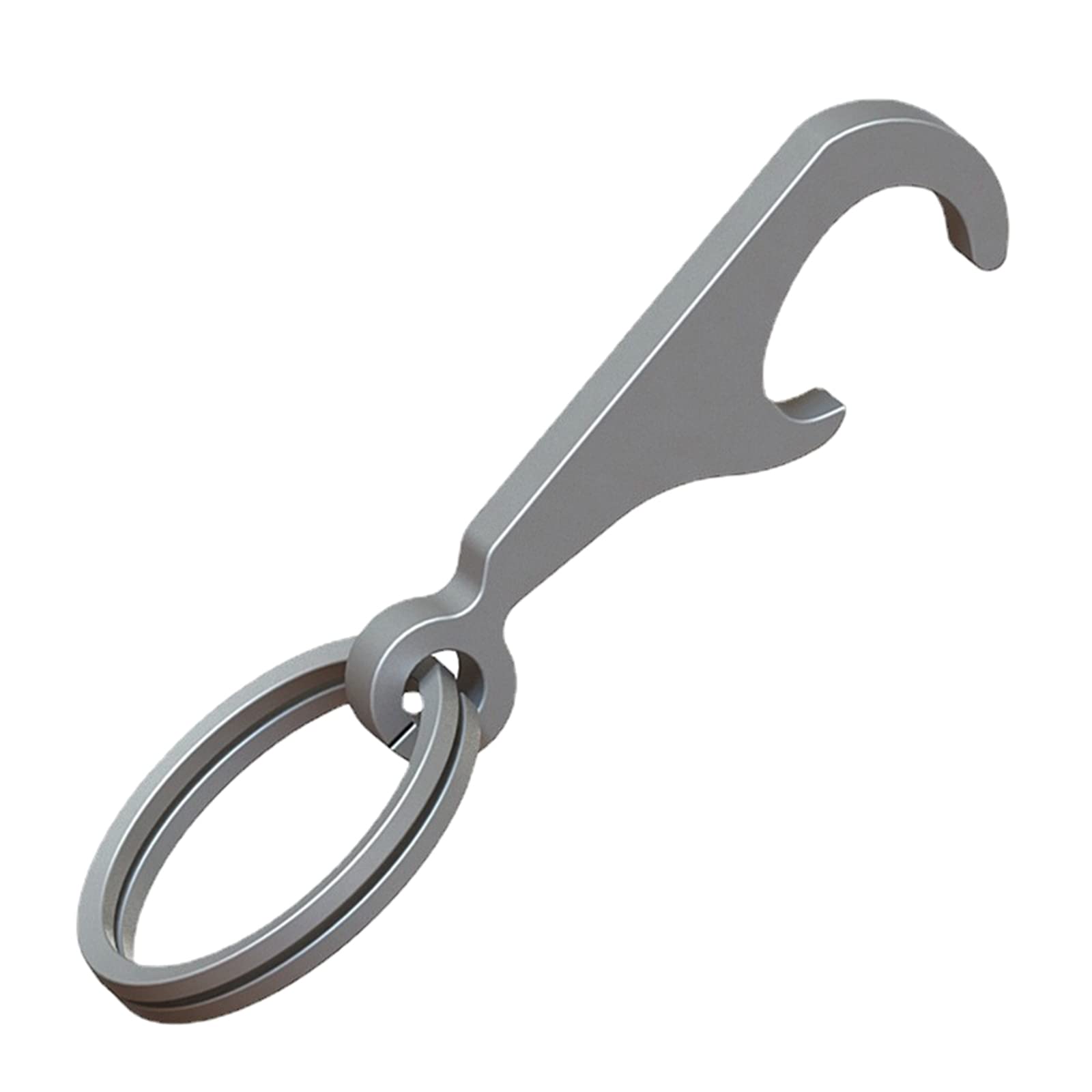 Camping Gear Metal alloys Can Opener Backpacks Pendant Beer Bottles Opener with Keyrings Portable Can Opener Tool Easy