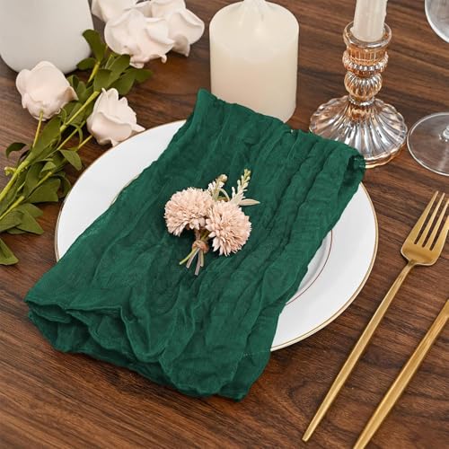 6 Servilletas de Tela 20x20 Forest Green miniatura 2