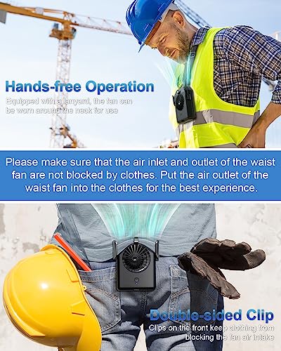 Portable-Fan-10000mAh-Rechargeable-Mini-Waist-Fan-With-Max-24H-Working-Time-3-Speeds-5100RPM-Strong-Airflow-Wearable-Personal-Clip-Fan-Belt-Fan-for-Outdoor-Jobsite-Farms-Traveling-Fishing
