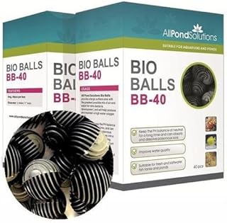 Bio Balls - Aquarium Fish Tank & Pond Filter Media (40)