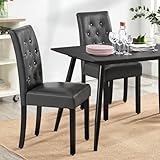 Zoom IMG-1 yaheetech set 2 sedie sala Zoom IMG-1 yaheetech set 2 sedie sala