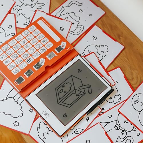 Jeu éducatif KIDYWOLF KIDYDRAW Mini tablette dessin LCD calques - 4