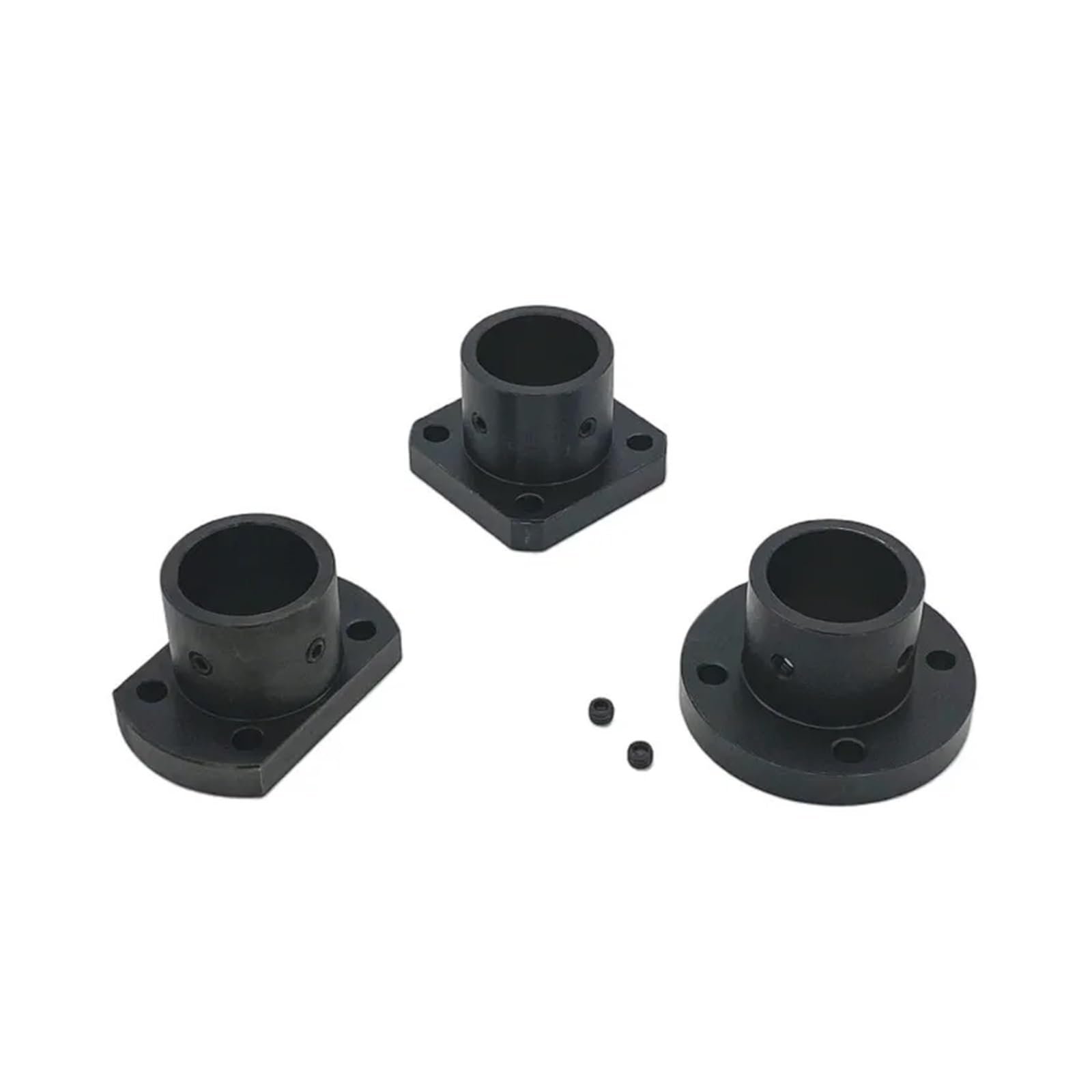 1pcs 45 Steel Guide Block Shaft Support Optical Fixed Base Round Series IDGTTLDF(Inner hole 30)