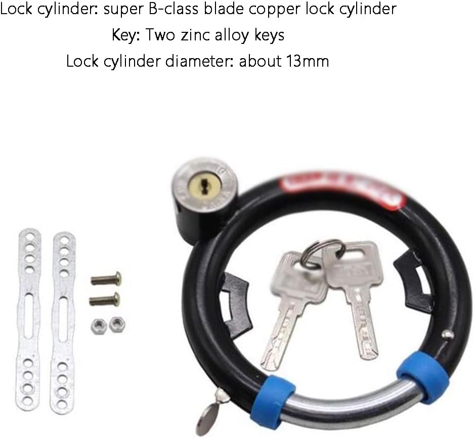 Heavy Locks Bicycle Lock Light Lock Horseshoe Lock Integrated Lock Thickened Bicycle Lock Mortise Lock Bold Multi-Function U-Locks for Bicycles