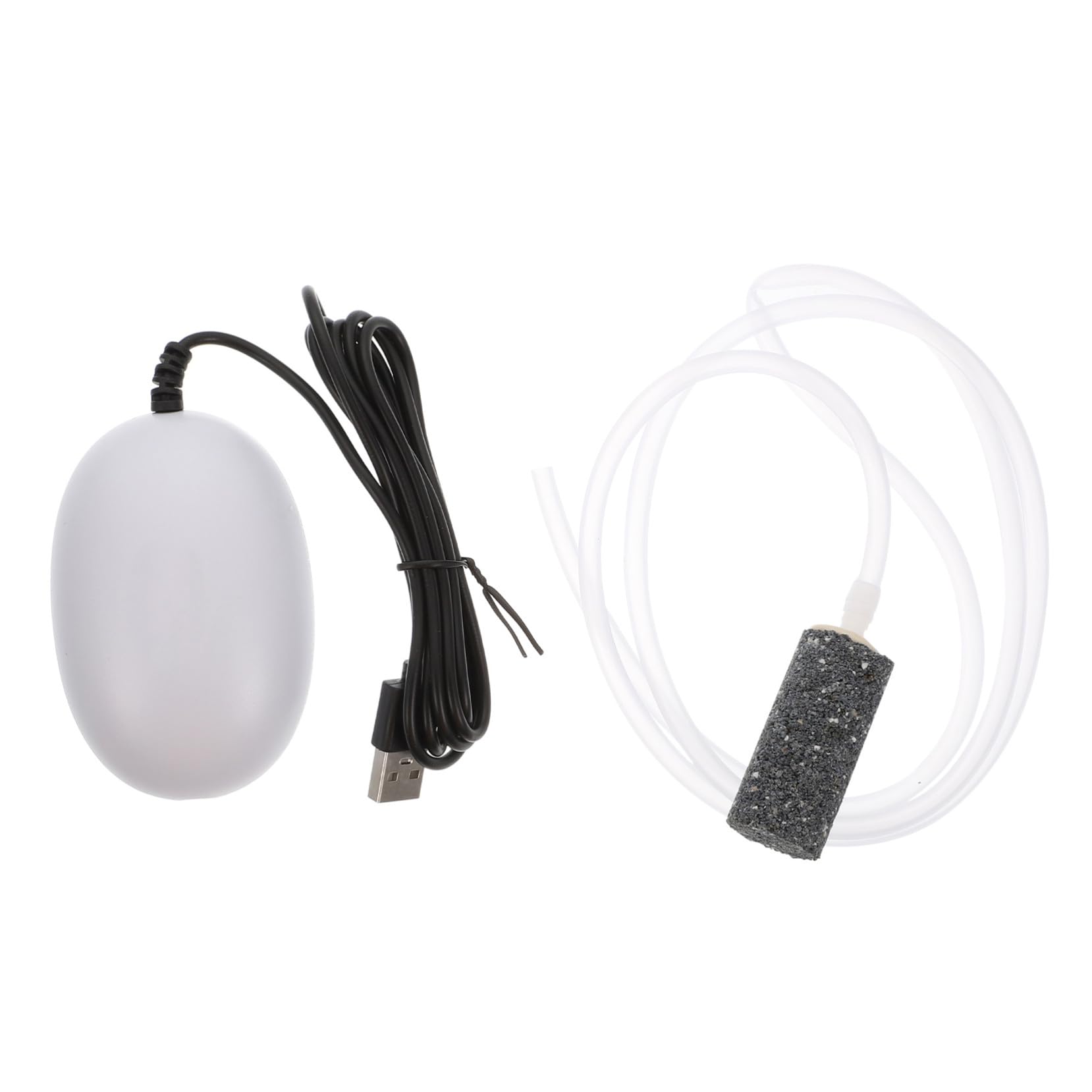 Bomba De Oxigeno USB Hundir Depósito De Agua Inflable Tanque Colador Mini Acuario Grifos Aireador De Grifo Herramienta De Oxigenación Aireador De Pecera Abdominales