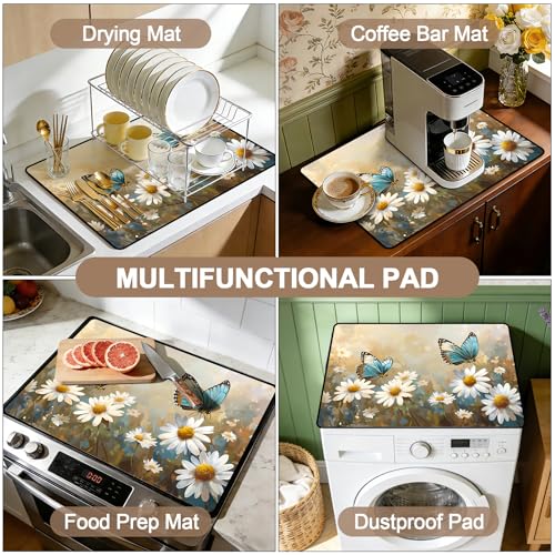 Image of Stove Burner Covers Non-Slip Electric Cooktop Protector Mat (J2483)