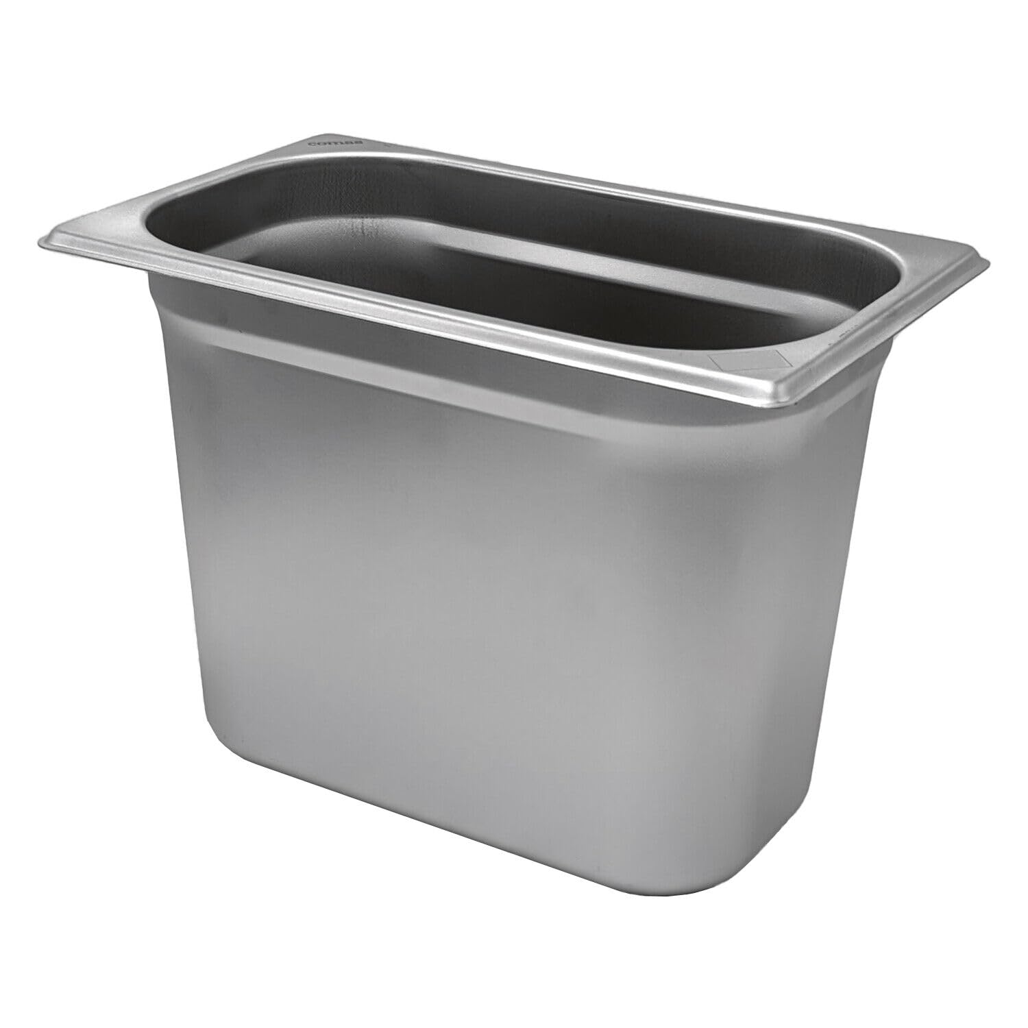 Comas Gastronorm GN 1/4, 265x162 mm, acero inoxidable, borde plano, apilable, resistente - neveras, hornos, estantes, dispensas, carros - profesional, catering (H150 mm)