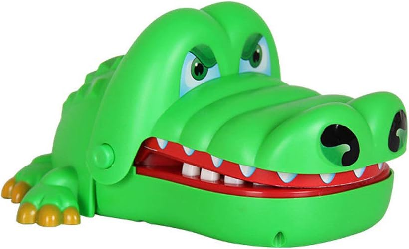 Crocodile Biting Finger Toy Pranks Cool Stuff Creative Tooth Drawing Game Biting Hand Crocodile ParentSFGD Child Whole Toy Guts Challenge Toy Finger Biting Game for Kids Adults