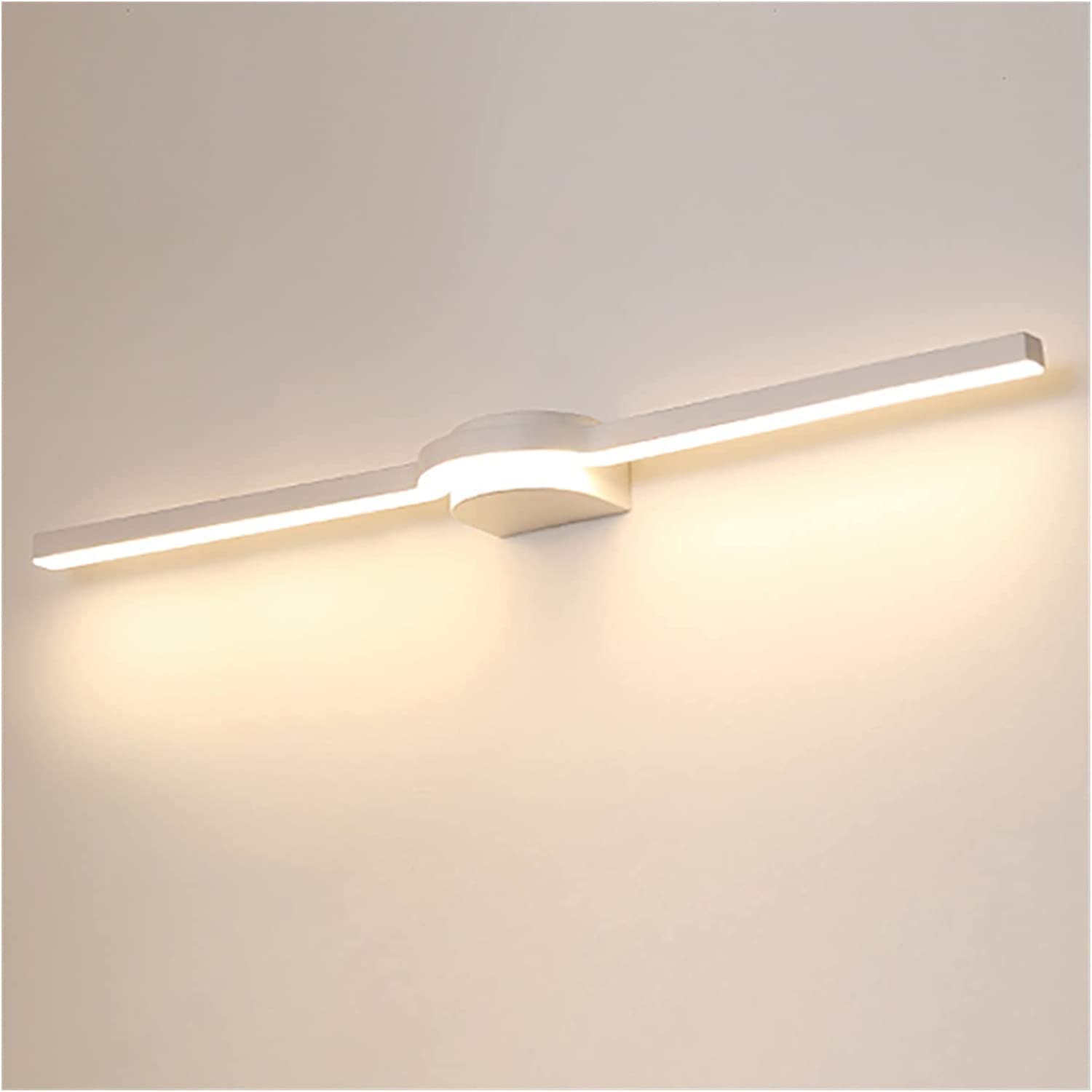 Applique Murale, Lampes murales LED pour Miroir de Salle de Bain, Longue Bande Noire, étanche, luminaires compatibles avec la Chambre à Coucher, la Salle de Bain, Les Toilettes, Le lavabo, l