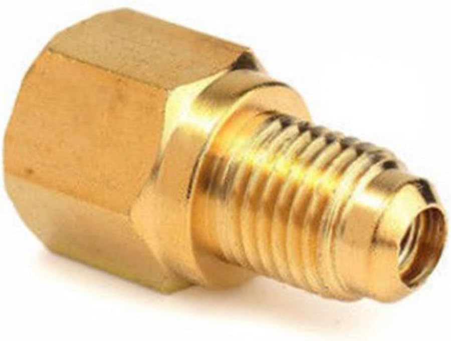 Ciieeo 1/4 to 1/2 Inch Adapter Fitting for Air Conditioner Connector Adapter