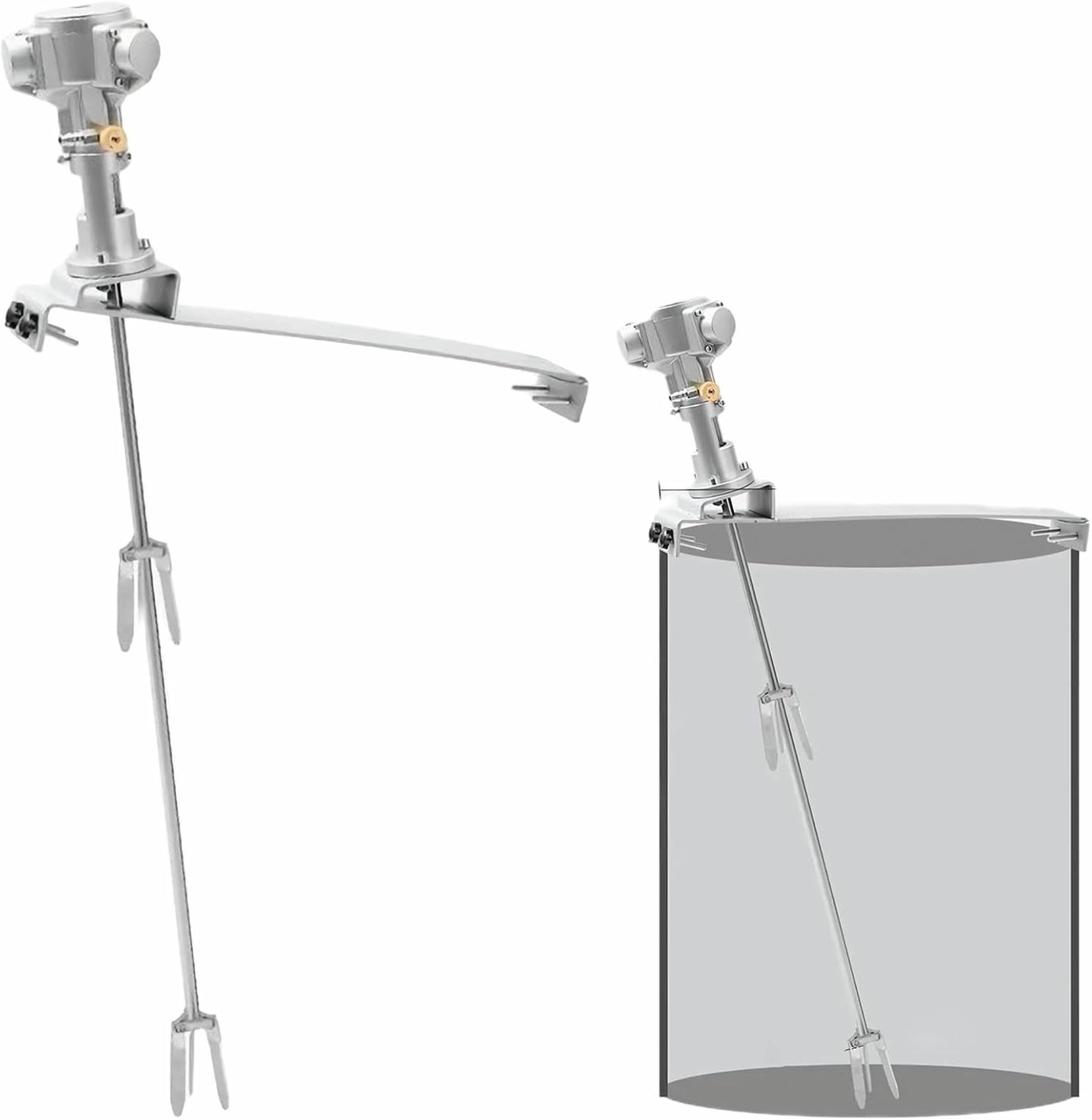 Agitateur d'air pour réservoir 50 gallons à hélice pliable haute performance
