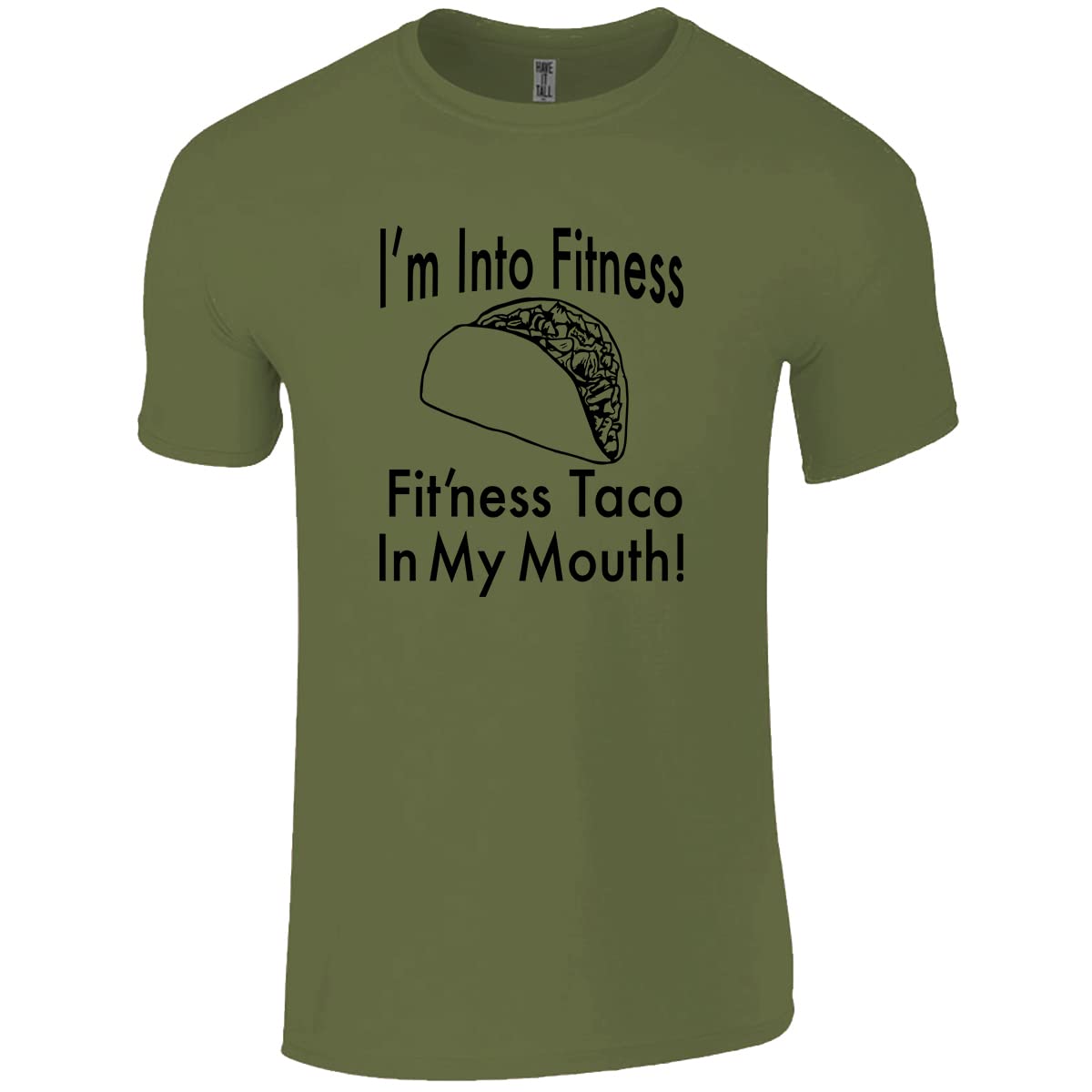 Have It TallMen's Fitness Taco Graphic T Shirt