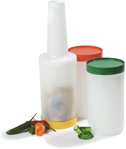 Miniatura 2 de Carlisle Gama completa de unidades de polietileno Store 'n Pour, 1 Cuarto de galón, Rojo, 12