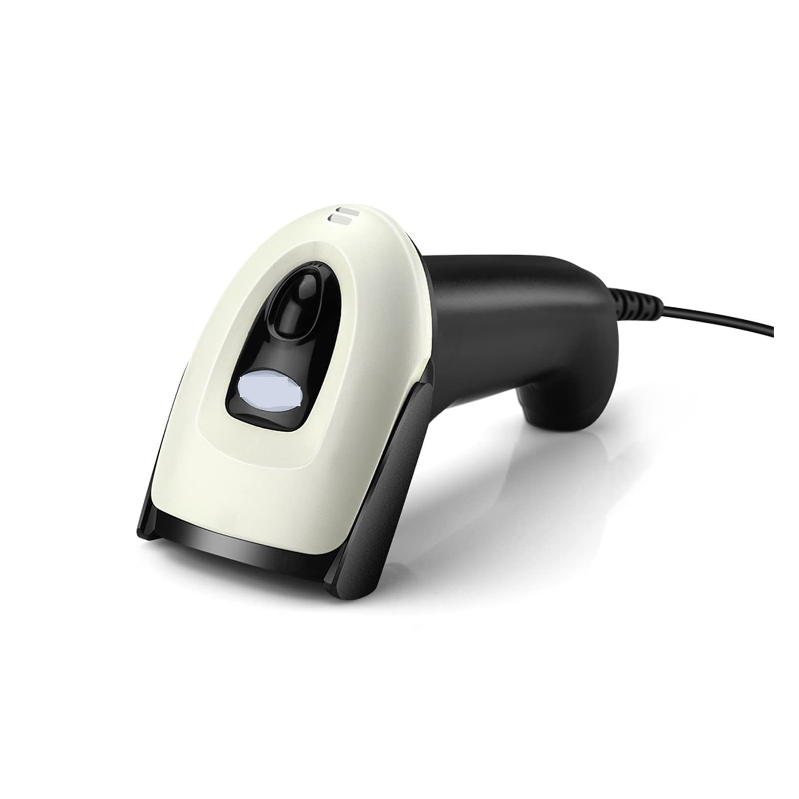 LNHHG Wired 2D Barcode Scanner, Handheld USB Automatic Bar Codes Reader 1D QR CCD Data Matrix Bar Code Image Scanning