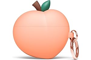elago Peach Case Compatible with AirPods 3