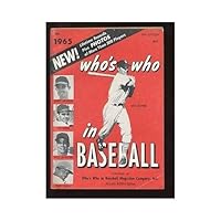WHO'S WHO IN BASEBALL 1965 50th Edition B008O9VHCO Book Cover