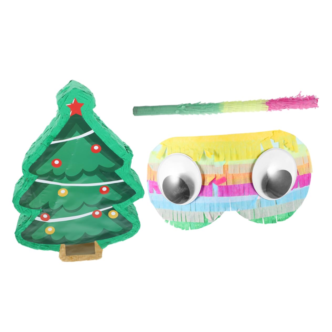 VICASKY Piñata Papier Sapin De Noël Piñata De Noël Décorative Accessoire De Fête De