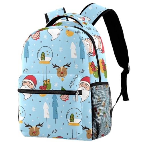 Sac à dos école fille et garçon multicolore avec grand compartiment de voyage 40cm