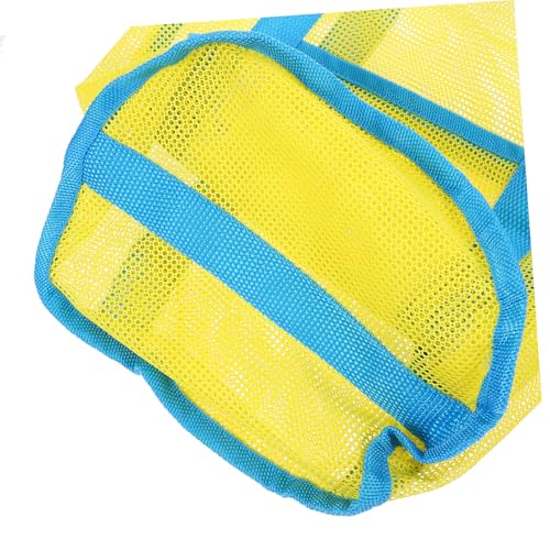 Mesh Beach Bag for Boys and Girls Lightweight Portable Storage Pouch for Beach Toys Towels and Swim Easy Visibility and Ventilation for Outdoor Fun4