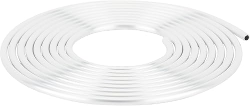 Miniatura 2 de Speedway Motors Línea de combustible duro de aluminio de 38 OD - Rollo de 30 pies - Ajuste universal - Tubo de 0.375 pulgadas de diámetro exterior -