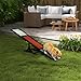 Beaunicorn Dog Ramp, Fir Wood Dog Agility Course Backyard Set, Anti-Slip Dog Agility Training Equipment Pet Ramps for Small Dogs, Pet Seesaw Suitable for Large Dogs
