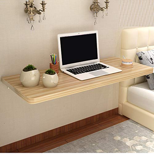 Bureau d'ordinateur invisible et table murale pliante en bois pour établi pliable