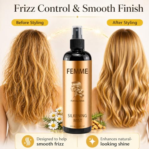 FEMME Silkening Hair Mist, Spray Ligero Para Cabello miniatura 5