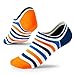 SEESILY No Show Socks for Men-Low Cut with Non Slip Grip-Invisible Socks for Boat Shoes Oxfords Loafers Sneakers US Size7-12 5 Pairs (2)