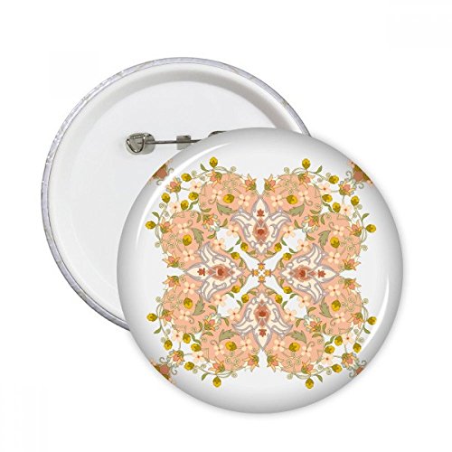 Broches motif baroque de feuilles et fleurs, un cadeau de décoration vêtement idéal