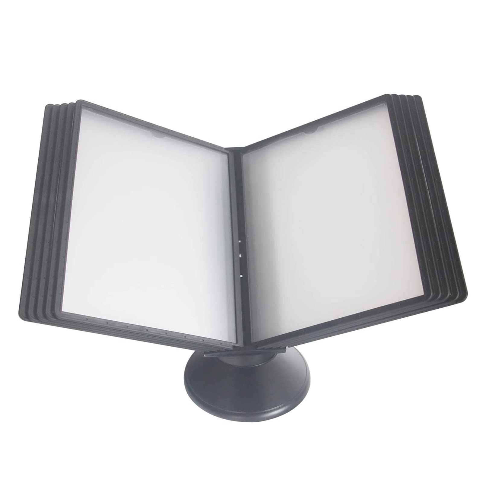 YNIYUJKL File Organizer With Adjustable Flip Display For Office, Workshop, Restaurant A4 Document Storage,C-10 pages