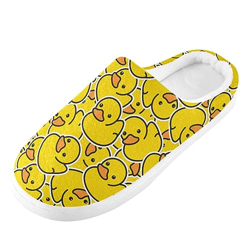 Women's and Men's Fuzzy House Slippers Cozy Memory Foam Slippers Warm Nonslip Slippers2