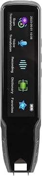 Translation Pen Scanner, 112 Language Voice Text Translation, Text Extract Pen Online Offline Support, 1050mAh, for Travel Study Business Dyslexia Reading Aidpen