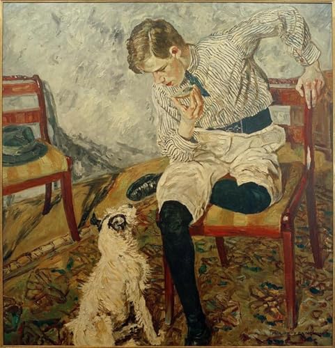 Affiche artistique Franck petit déjeuner peinture murale moderne 60x90cm de décoration